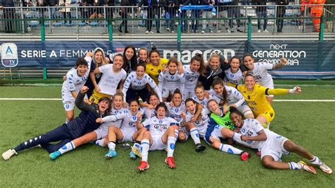 Serie A Femminile l Empoli Ladies è aritmeticamente salvo