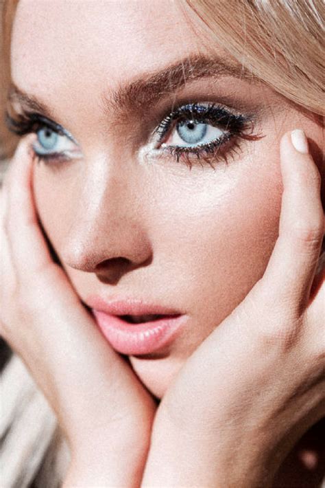 Elsa Hosk Elsa Hosk Glam Makeup Look Beauty