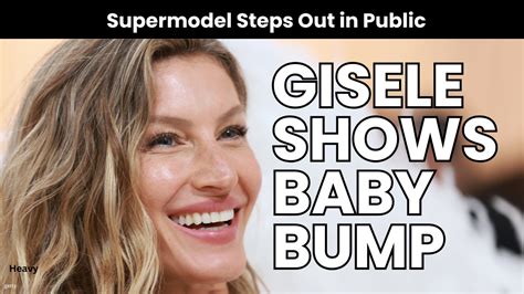 Gisele Bundchen Shows Off Baby Bump In New Photos