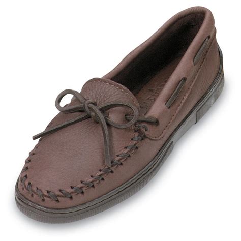 Womens Minnetonka® Moccasin Moosehide Classic Moccasins 420988