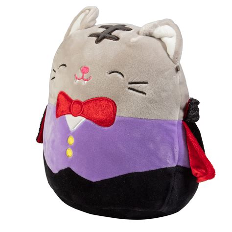 Squishmallows 8 Tally The Cat Vampire Official Kellytoy Halloween