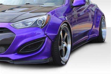 Hyundai Genesis Coupe Dr Duraflex Circuit Mm Front Fender