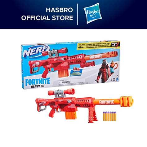 Nerf Fortnite Heavy Sr Blaster Longest Nerf Fortnite Blaster Ever