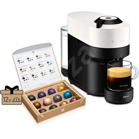 Kávovar na kapsle NESPRESSO KRUPS Vertuo Pop Coconut White XN920110 Aukro