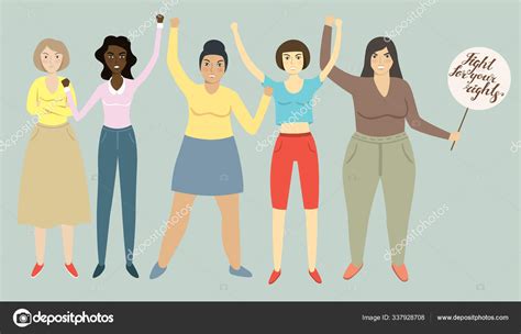 Womens Rights Feminism Stock Vector By ©leedsn 337928708