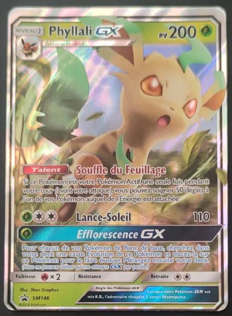 Carte Pok Mon Misscut Phyllali Gx Promo Sm Soleil Lune Fr Eur