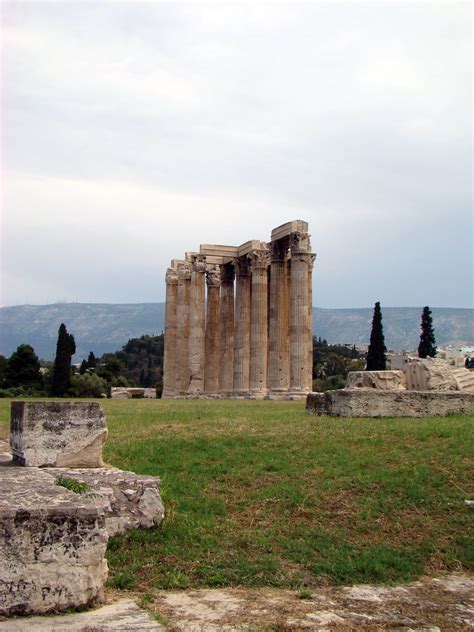 Temple Of Olympian Zeus Athens F Tronchin Flickr