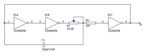 组图 Rc振荡电路的几种接法 家电维修资料网