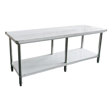 Inox Mesa Restaurant Kitchen Workbench Mm Stainless Steel Table