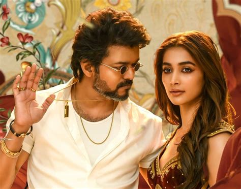 Thalapathy Vijay 🥰 Pooja Hegde Actor Photo Movie Pic Cute Actors