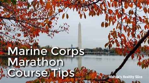 Marine Corps Marathon Course Tips YouTube