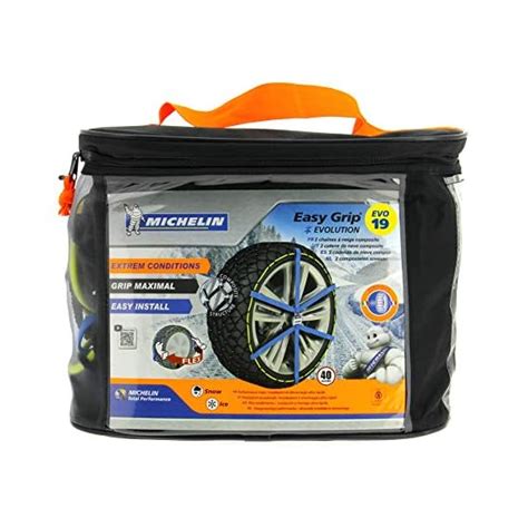 Free 008319 Evolution Snow Chains Michelin Easy Grip Composite