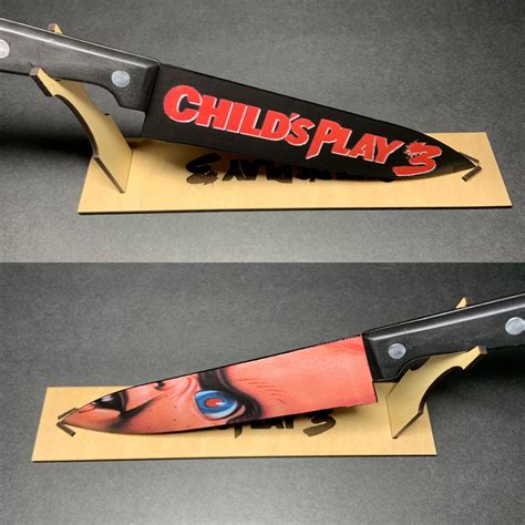 Childs Play Chucky 6 Knife Set Withwithout Laser Engraved Etsy