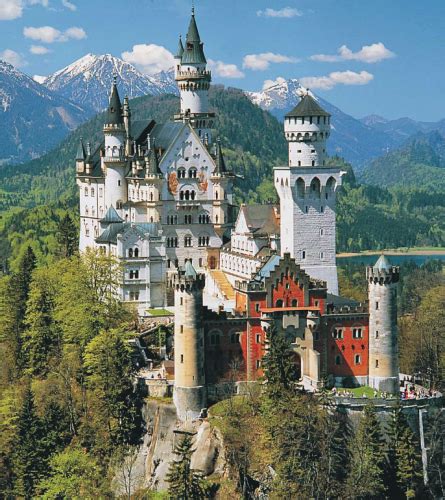 Schloss Neuschwanstein Schwangau Romantic Road Germany