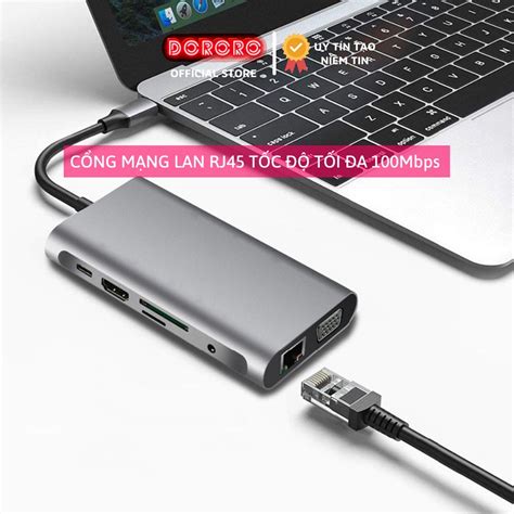 Mua Hub Chuy N I Usb Type C Thunderbolt Sang Usb Hdmi Apdapter