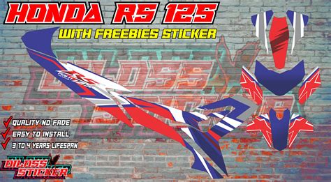 Honda Rs Decals Sticker Lazada Ph