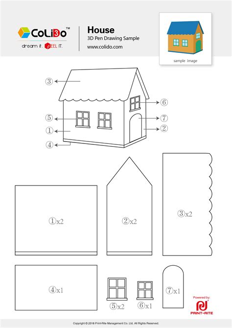 Printable Easy 3d Pen Template For Beginners Printable Templates