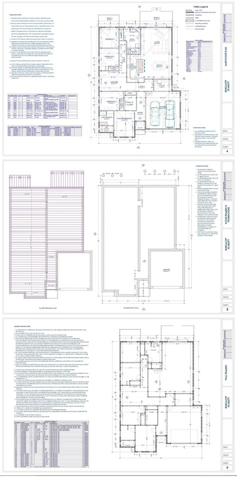 Ranch House Plans, Bungalow With Garage, PDF Download - Etsy