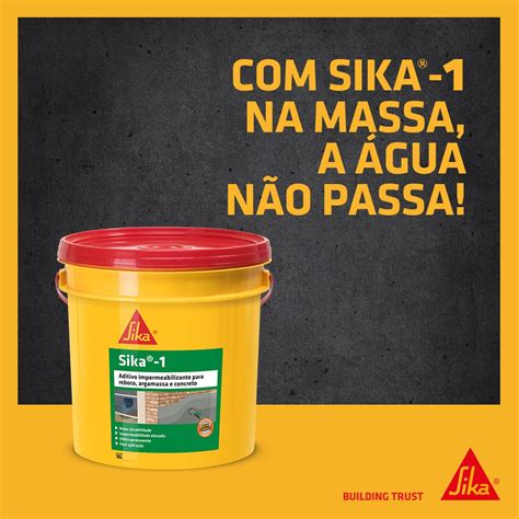 Sika Brasil No Instagram Para Rebocos Internos E Externos Sika 1