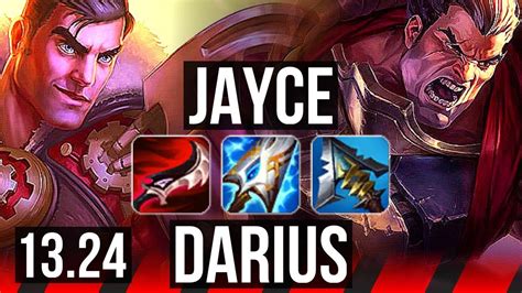 JAYCE Vs DARIUS TOP Comeback Rank 6 Jayce Dominating TR