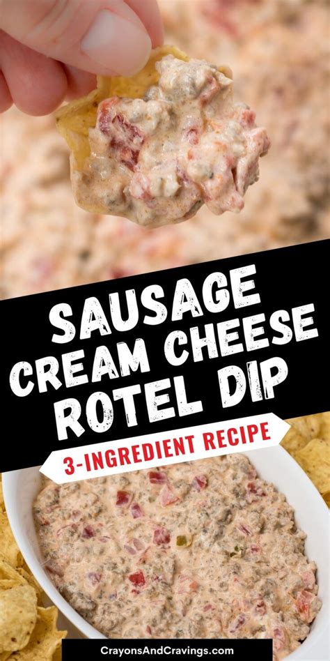 3 Ingredient Cream Cheese Rotel Dip Easy 15 Minute Recipe Artofit