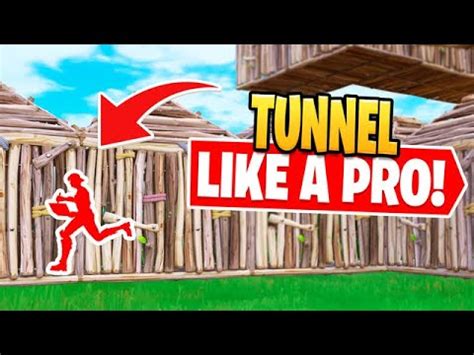 How To Tunnel LIKE A PRO In Fortnite Chapter 2 How To Tunnel In