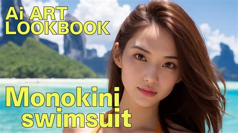 Ai Art Lookbook Monokini Swimsuit Youtube