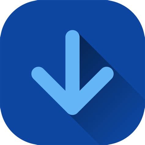 Arrow Down Generic Gradient Fill Icon