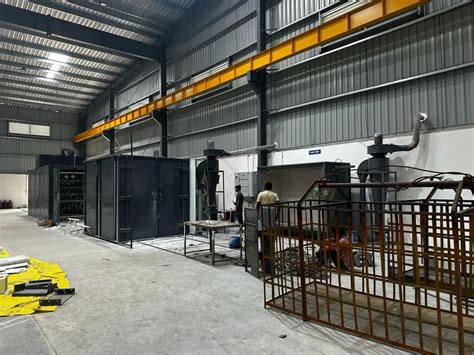 Powder Coating Machine Plant Gas Fired At Rs Powder Coating