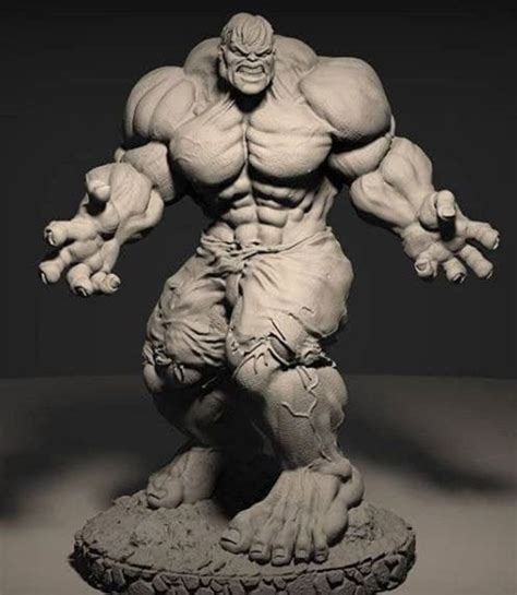 Hulk STL File 3D Model Print Etsy