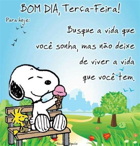 Feliz Terça feira Snoopy ImagensBomDia net