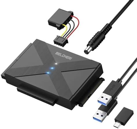 Belcheri Adaptador Usb A Sata Ide Adaptador De Disco Duro Lector