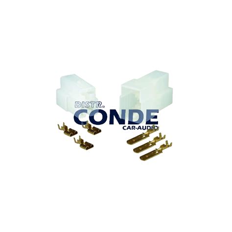 KIT CONECTOR 3 VIAS CONDE Car Audio