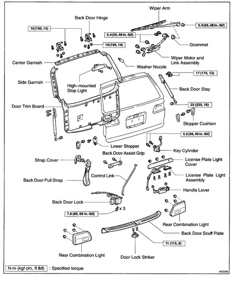 Toyota Sienna Parts Diagram