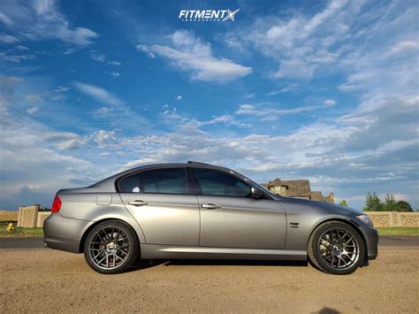 2011 Bmw 335i Xdrive Base With 18x85 Aodhan Ah X And Continental 235x40 On Stock Suspension