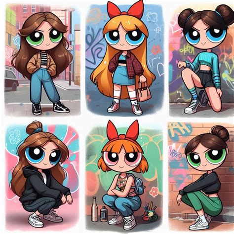 Pin By Andrea Obanner On Power Puff Girls 💟💙💚 Puff Girl Ppg Powerpuff