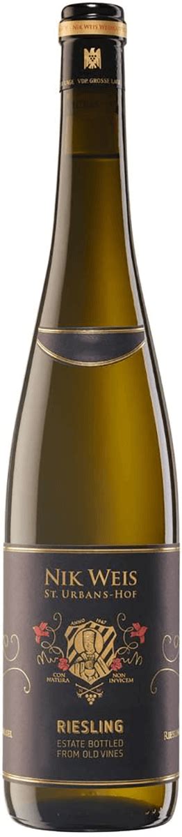 St Urbans Hof Riesling 750ML Bremers Wine And Liquor