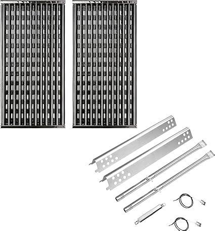 Amazon Uniflasy Cooking Grates And Burner Heat Plate Fits