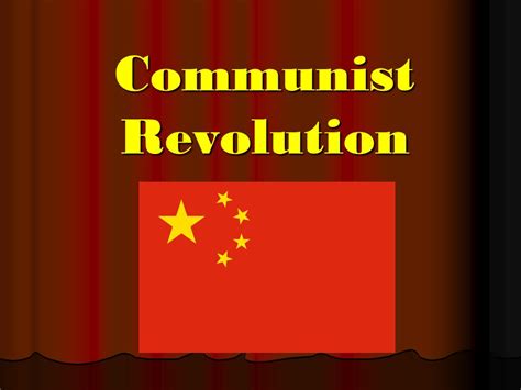 Communist Revolution Chinas Civil War In 1911 After Thousands Of