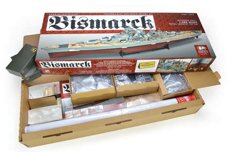 1 200 German Battleship Bismarck Amati REVIEWS Model Kits Model