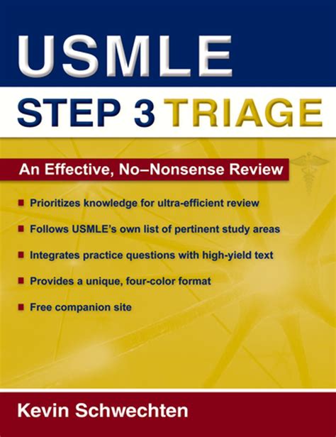 USMLE Step 3 Triage EBook By Kevin Schwechten EPUB Rakuten Kobo