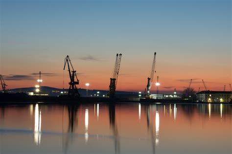 Залез Море Бургас Порт - Безплатни фотографии на Pixabay