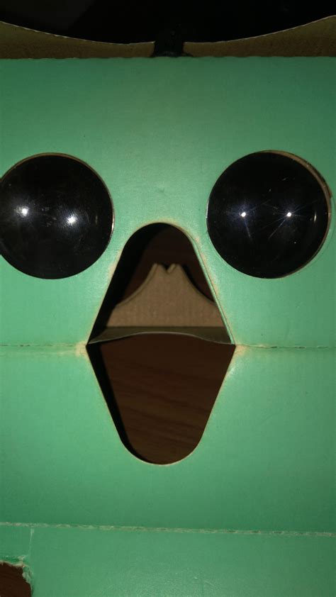 My Google cardboard looks weird : r/mildlyinteresting