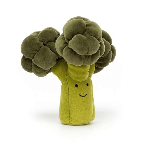 均码 17cm Jellycat 活泼迷人 西蓝花 Vivacious Vegetable Broccoli VV6B ONE SIZE