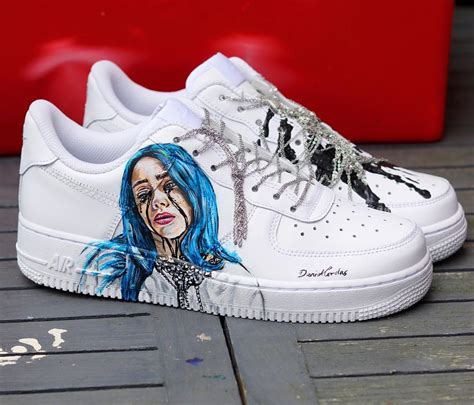 Billie Eilish Custom Air Force Ones By Artist Daniel Cordas : r ...