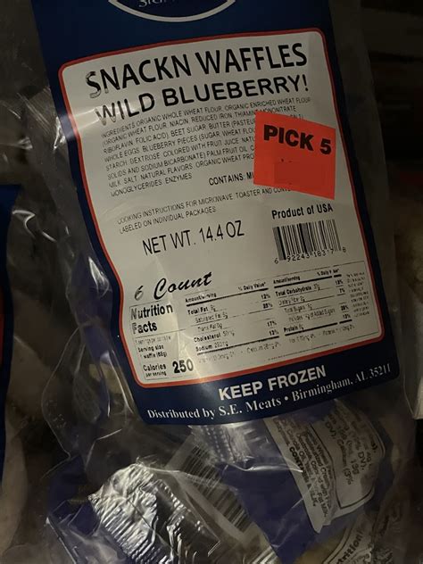 Wild Blueberry Waffles Kingsland Meats