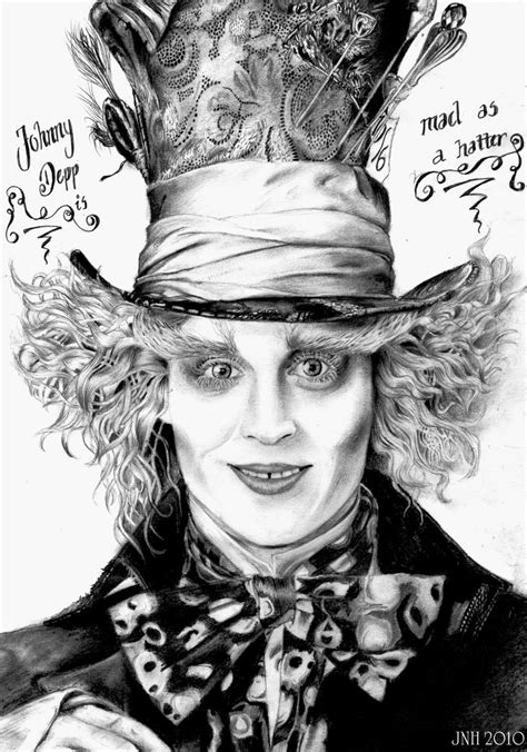 Free Download Johnny Depp Mad Hatter By Mizz Depp 900x1285 For Your