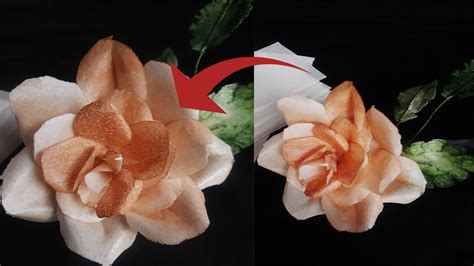 Como Fazer Rosas Perfeitas De Papel De Arroz Alexandre Alarc O