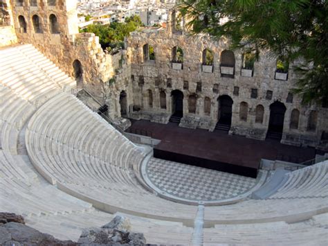 Odeon of Herodes Atticus | Series 'Ancient amphitheaters and arenas ...