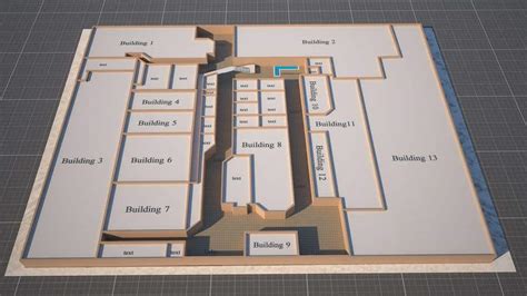 Entry #16 by azeemkiyani786 for Convert Mall Map to 3D Map | Freelancer